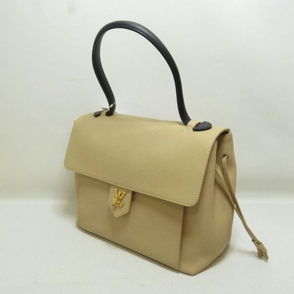 Louis Vuitton Lock Me PM Shoulder Bag PVC Coated Canvas Beige - Picture 3 of 6